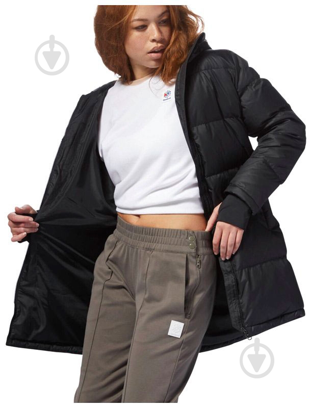 Куртка Reebok DOWN LONG JACKET DH1297 р.M - фото 5