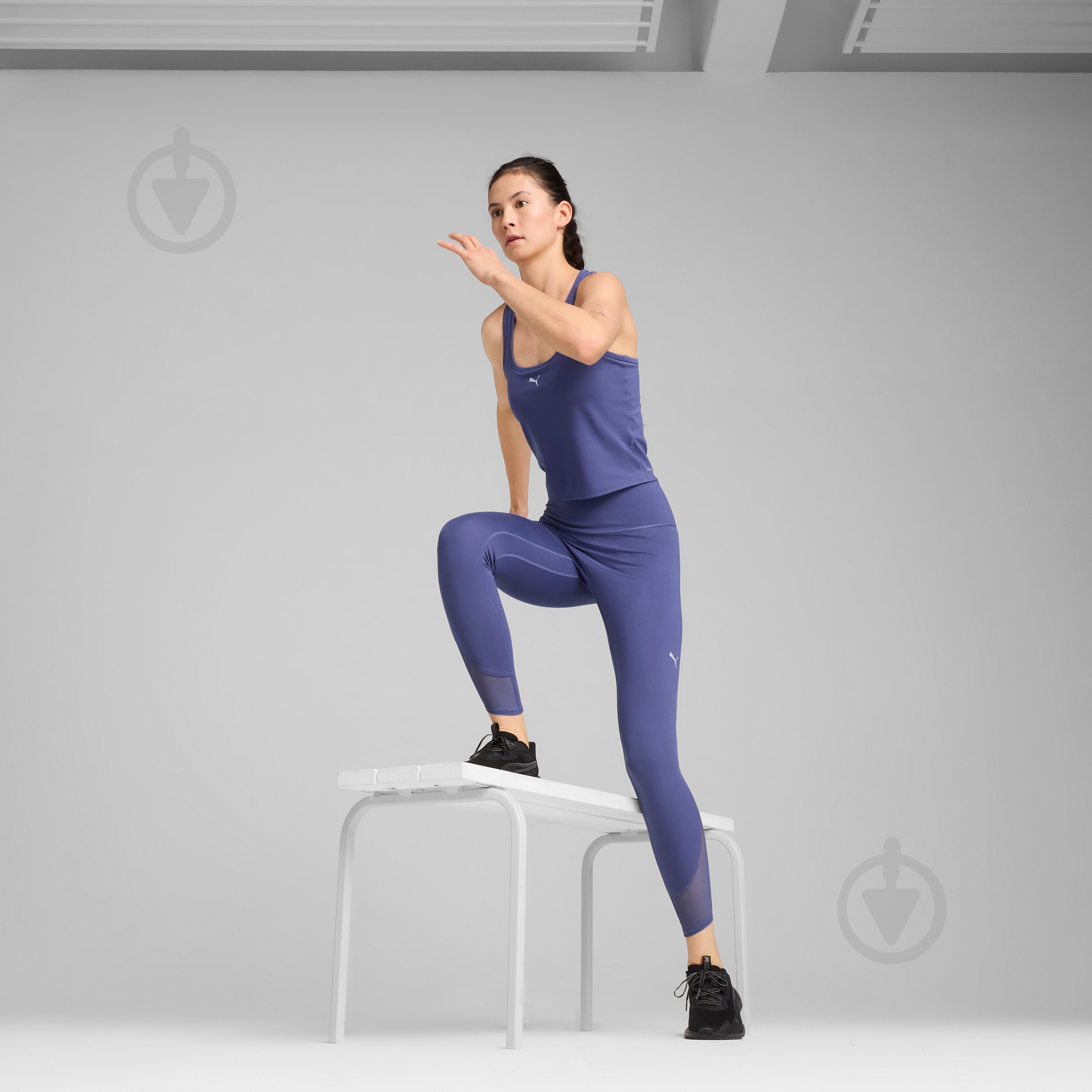 Лосины Puma W CLOUDSPUN SOFT MESH HW 7/8 TIGHT 52666246 р.S фиолетовый - фото 5