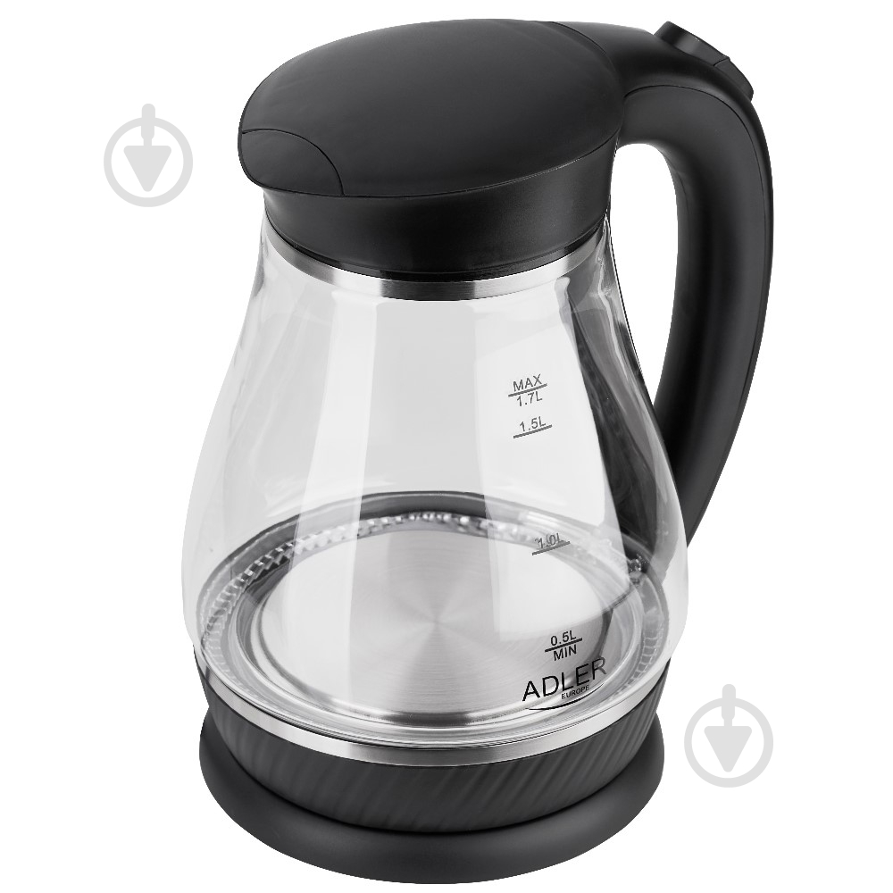 Электрочайник Adler AD 1274 black - фото 1 Электрочайник Adler AD 1274 black - фото 1