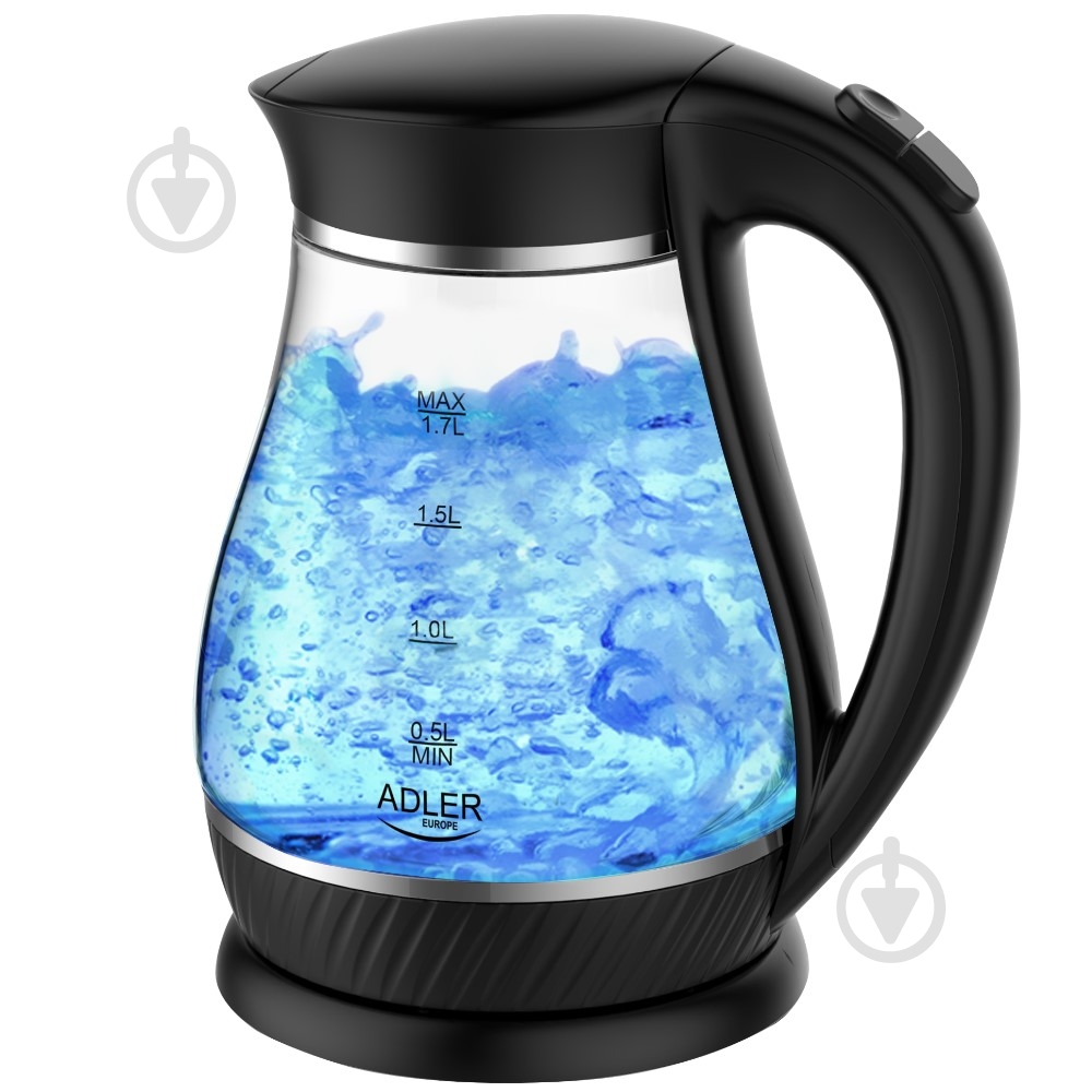 Электрочайник Adler AD 1274 black - фото 2 Электрочайник Adler AD 1274 black - фото 2