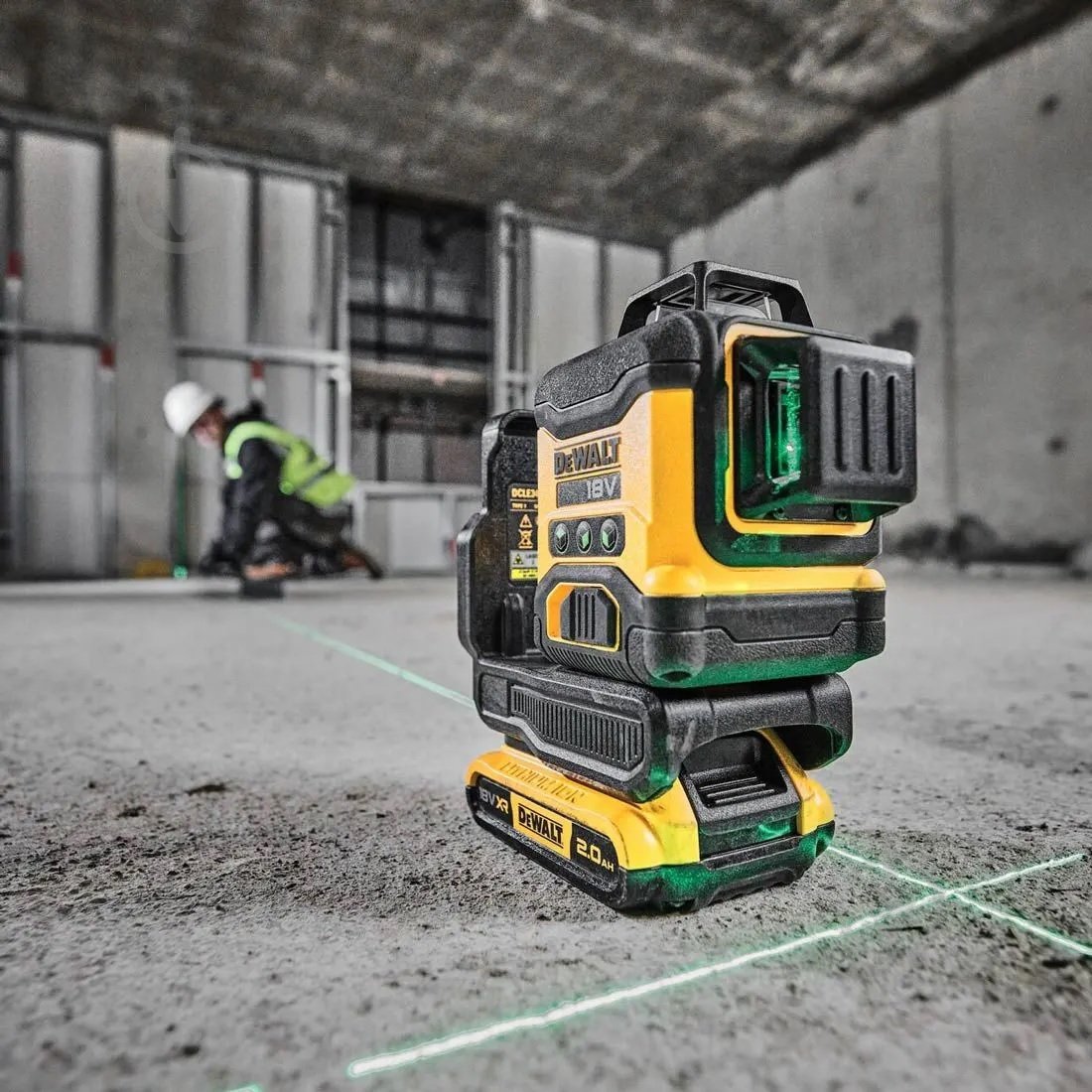 Уровень лазерный DeWalt линейный DCLE34031N - фото 4 Уровень лазерный DeWalt линейный DCLE34031N - фото 4