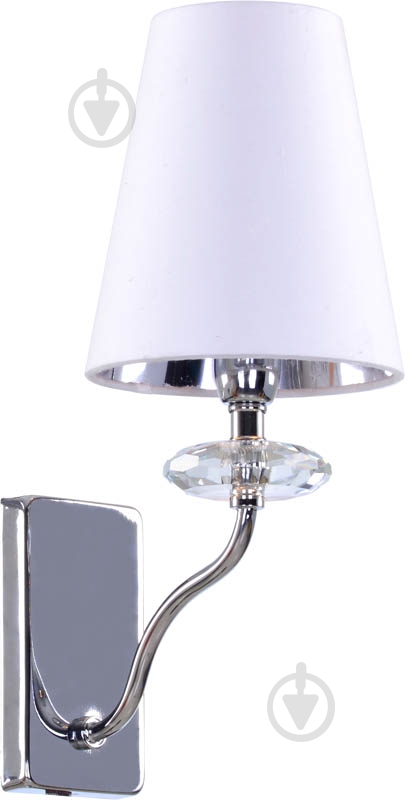 Бра Victoria Lighting Dominica/AP1 1x40 Вт E14 хром - фото 1 Бра Victoria Lighting Dominica/AP1 1x40 Вт E14 хром - фото 1