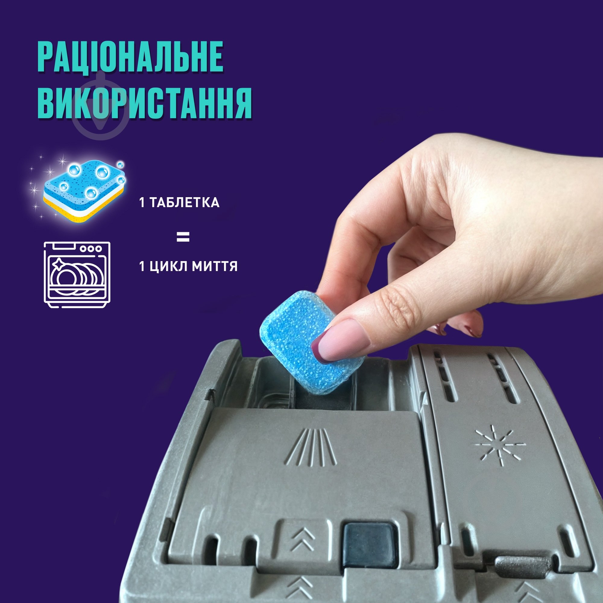 Таблетки для посудомоечных машин Vortеx All in one 40 шт. - фото 5