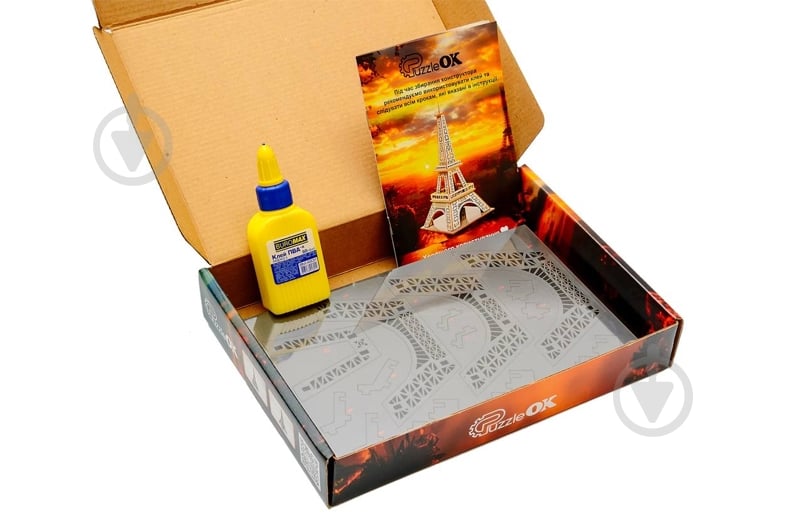 3D-конструктор PuzzleOk Эйфелевая башня 27х14х14 см Puz-00925 - фото 2