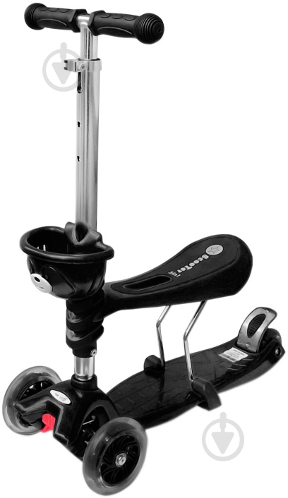 Самокат Babyhit Fun черный 14102 - фото 1