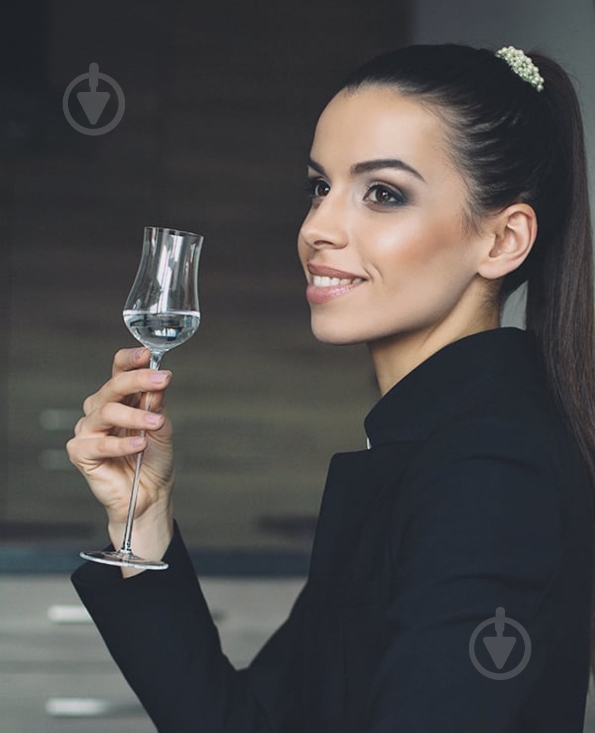 Набор рюмок Halimba Crystal Elegance 90 мл 2 шт. - фото 3