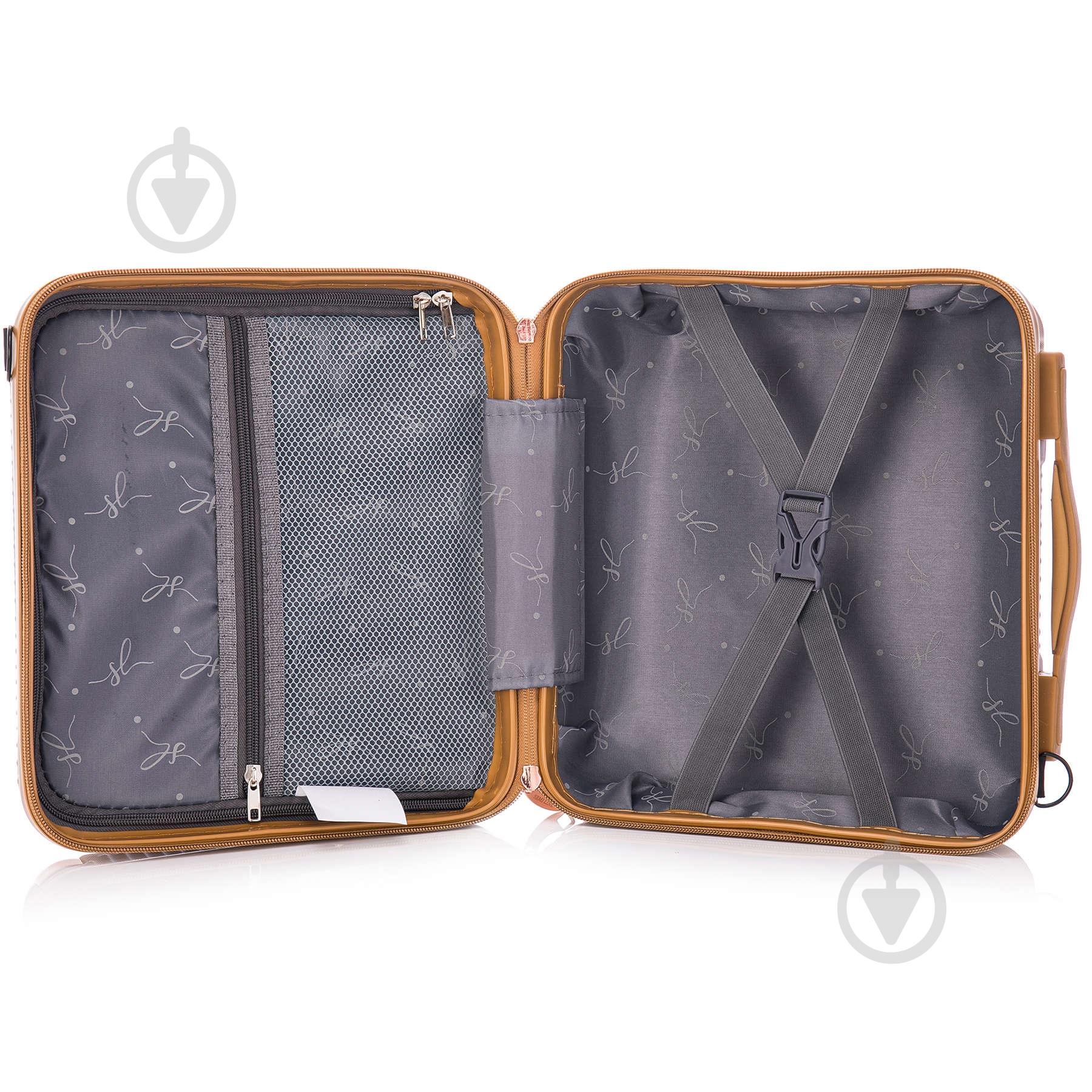 Б'юті-кейс SEMI LINE T5663-2 16 л 1035 Золотиста 16 л Gold (T5663-2) - фото 5 Б'юті-кейс SEMI LINE T5663-2 16 л 1035 Золотиста 16 л Gold (T5663-2) - фото 5