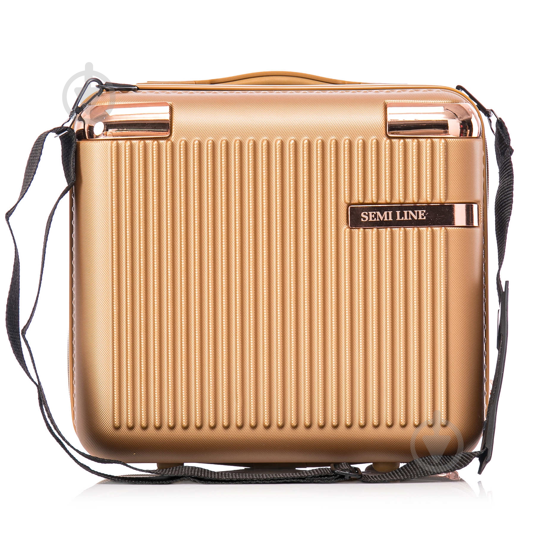 Б'юті-кейс SEMI LINE T5663-2 16 л 1035 Золотиста 16 л Gold (T5663-2) - фото 2 Б'юті-кейс SEMI LINE T5663-2 16 л 1035 Золотиста 16 л Gold (T5663-2) - фото 2