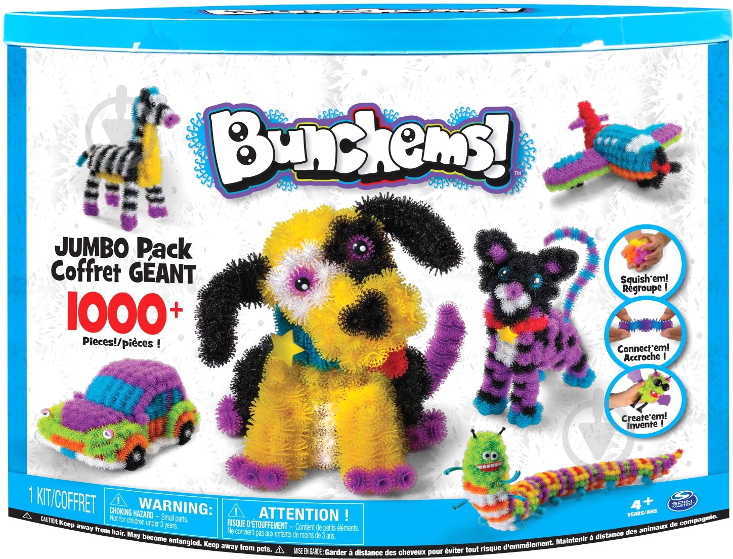 Конструктор Bunchems Jumbo Pack 6028252 - фото 1 Конструктор Bunchems Jumbo Pack 6028252 - фото 1