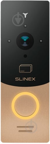 Вызывная панель Slinex ML-20 CR (черн+зол) - фото 1 Вызывная панель Slinex ML-20 CR (черн+зол) - фото 1