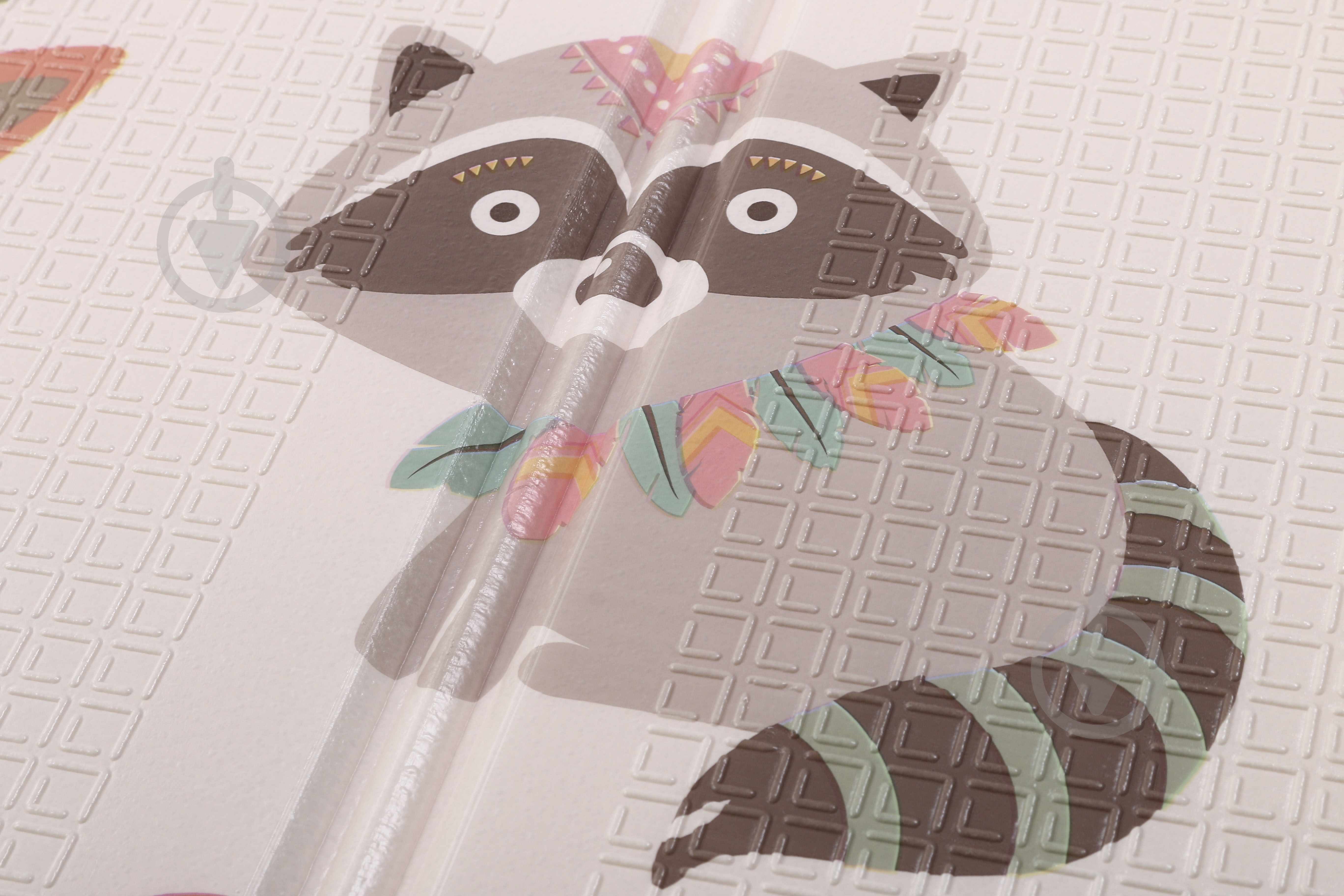 Игровой коврик Bambinelli двухсторонний Лесная сказка 150х196х0,8 см в сумке HSP1286103 - фото 4