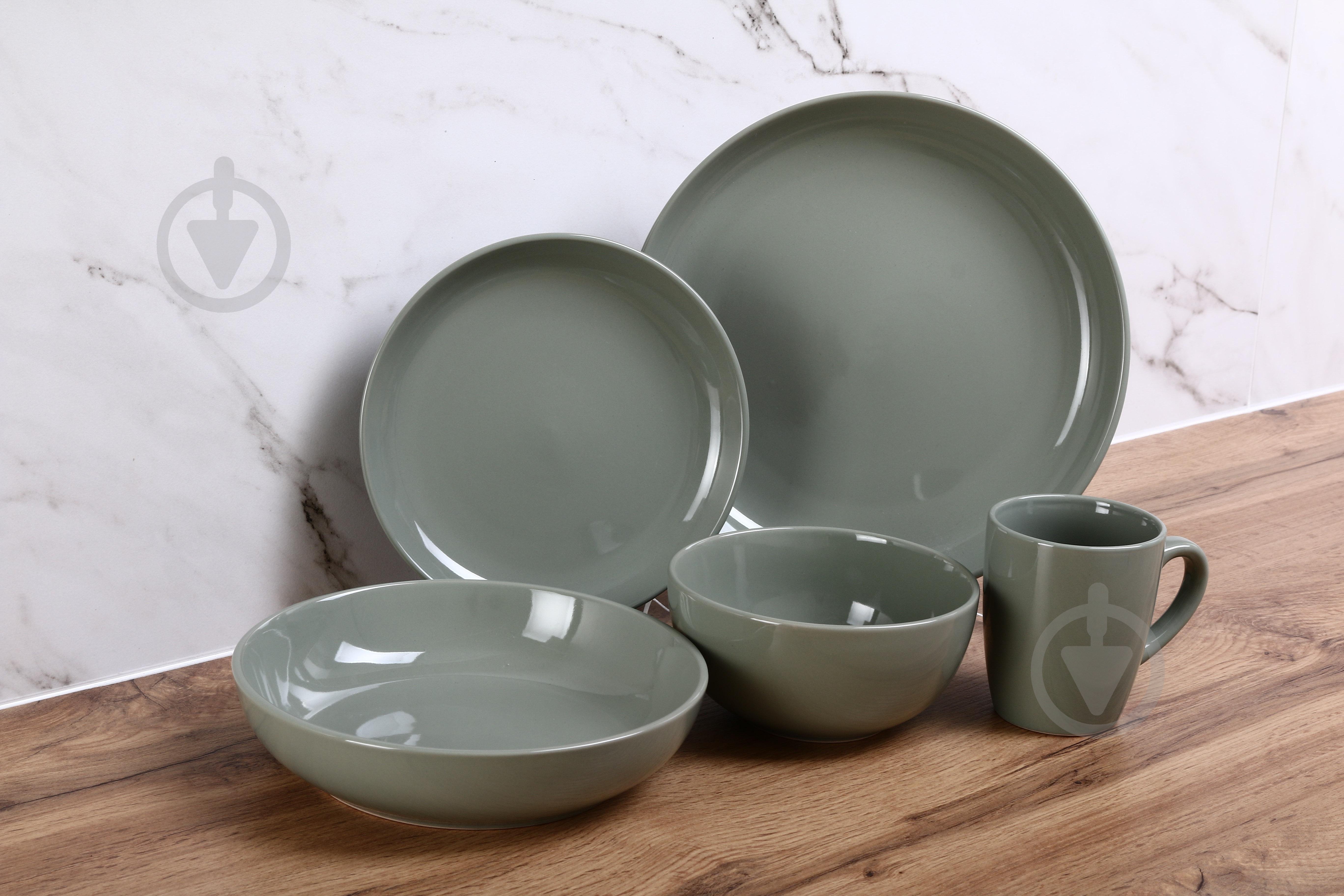 Чашка Fiora Campagne Green 350 мл - фото 3 Чашка Fiora Campagne Green 350 мл - фото 3