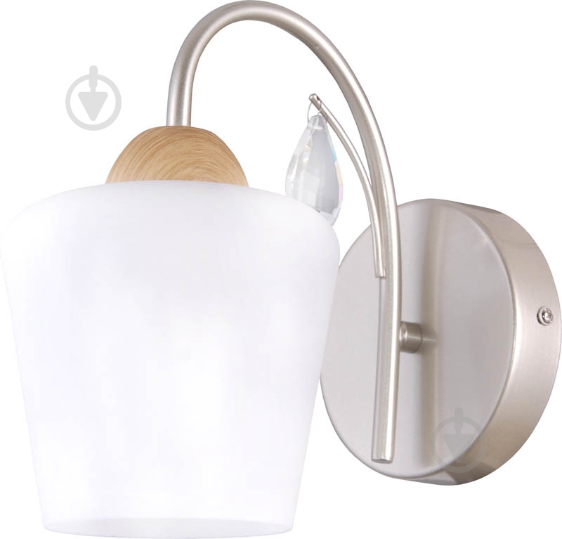 Бра Victoria Lighting Brenda/AP1 1x40 Вт E27 никель - фото 1