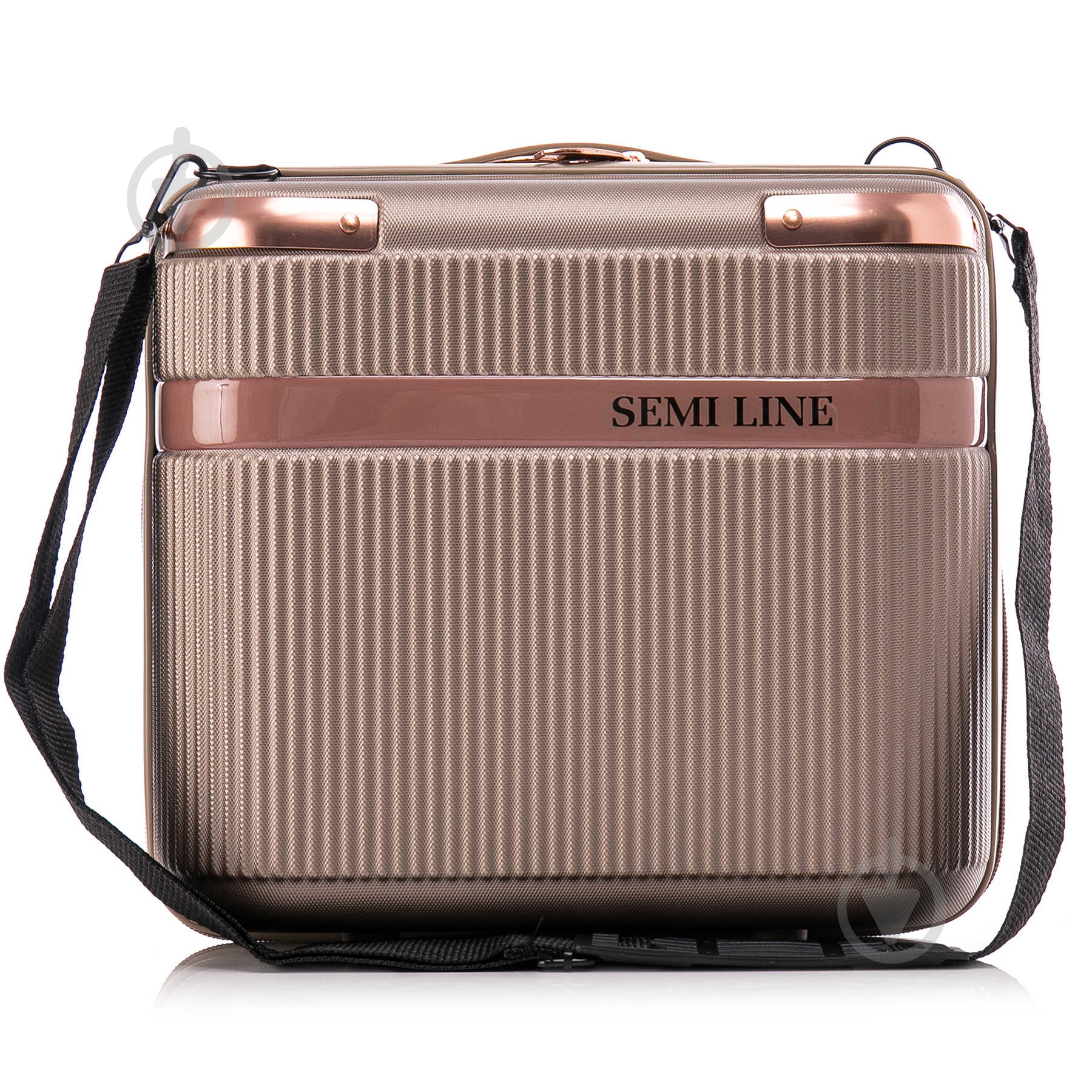 Б'юті-кейс SEMI LINE T5668-1 16 л шампань 16 л (T5668-1) - фото 2 Б'юті-кейс SEMI LINE T5668-1 16 л шампань 16 л (T5668-1) - фото 2