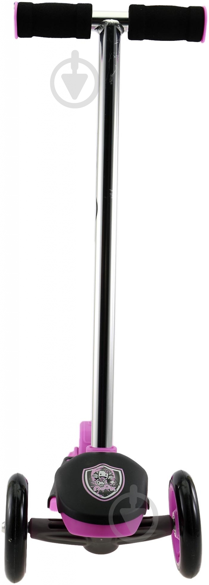 Самокат черный GW-001 - фото 1