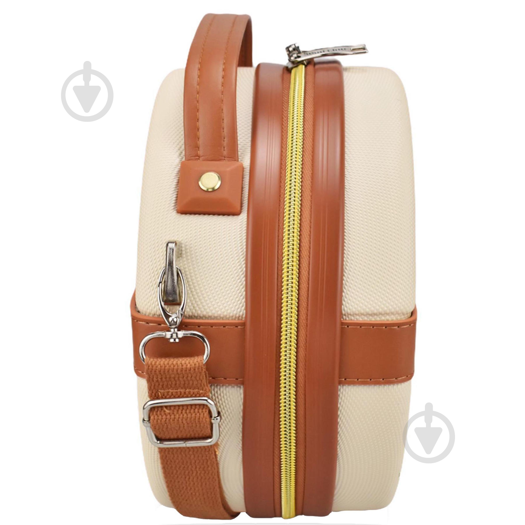 Б'юті-кейс SEMI LINE T5670-1 5 л бежево-коричневий 5 л Ecru/Brown (T5670-1) - фото 2 Б'юті-кейс SEMI LINE T5670-1 5 л бежево-коричневий 5 л Ecru/Brown (T5670-1) - фото 2