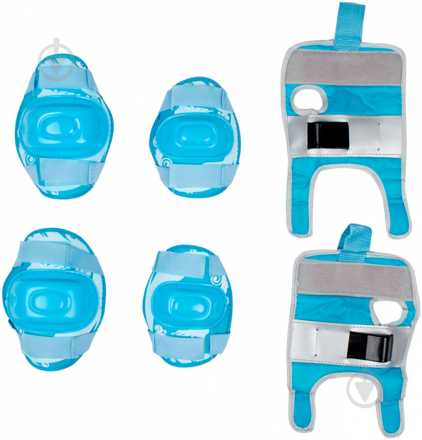 Набор защиты H108P р. универсальный голубой - фото 1 Набор защиты H108P р. универсальный голубой - фото 1