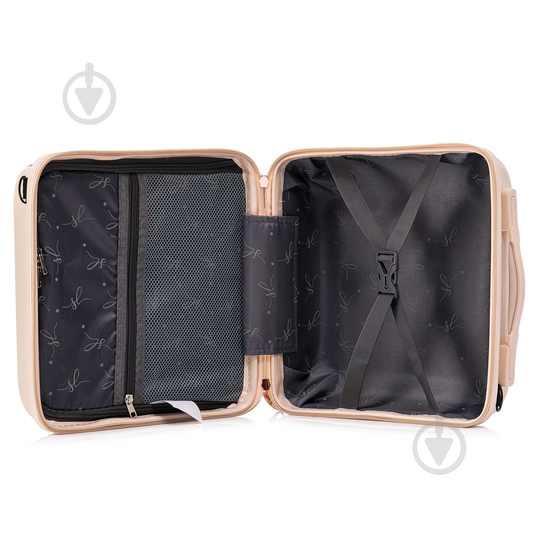 Б'юті-кейс SEMI LINE T5669-1 16 л екрю 16 л Ecru (T5669-1) - фото 4