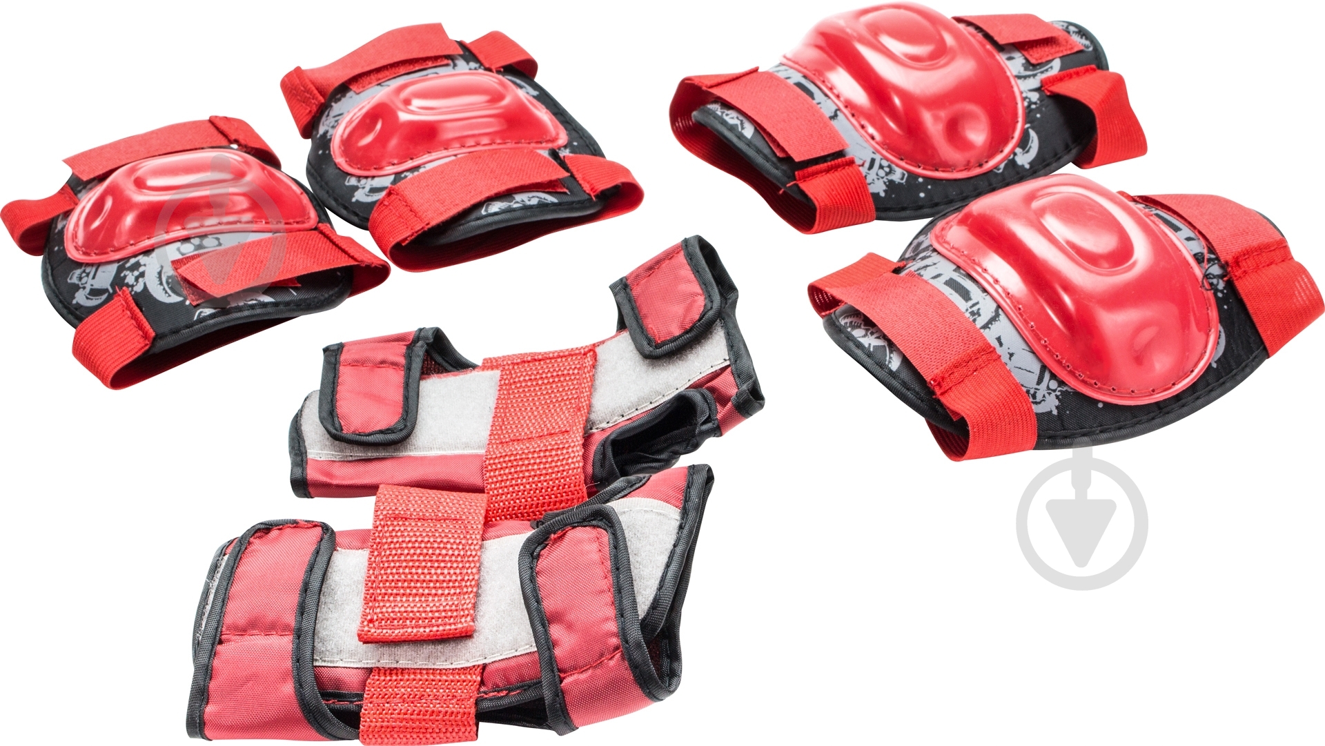 Набор защиты H108P р. универсальный красный - фото 1