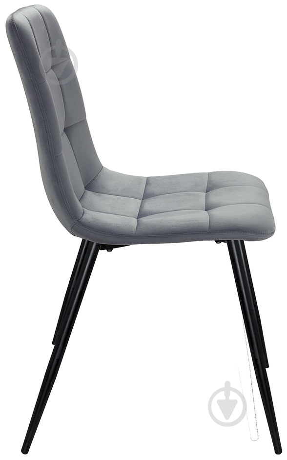 Стул Fly FS1 светло-серый / черный - фото 3