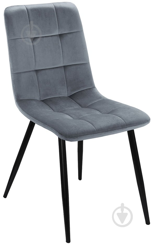 Стул Fly FS1 серый / черный - фото 1