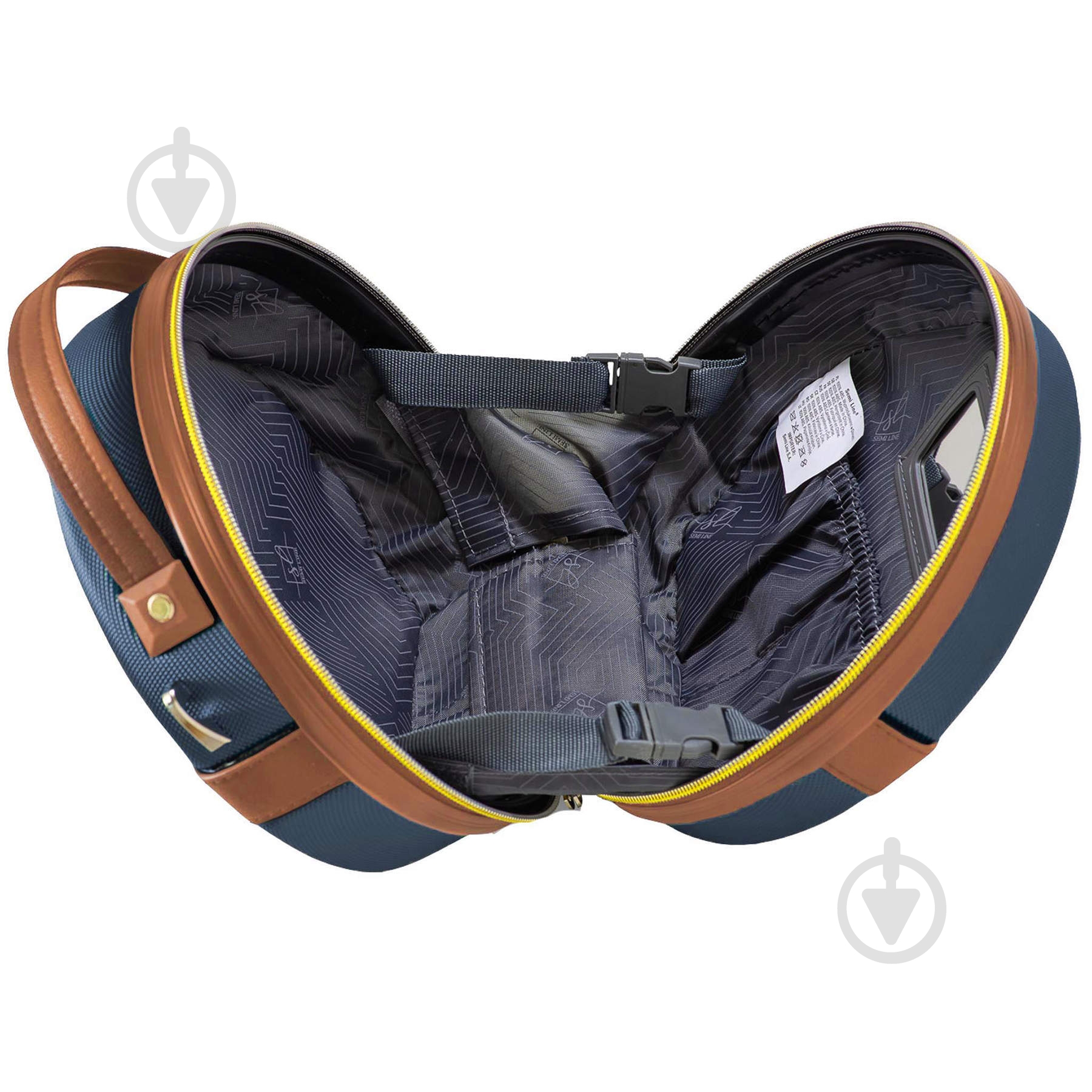 Б'юті-кейс SEMI LINE T5672-1 5 л коричневий із синім 5 л B лue/Brown (T5672-1) - фото 7 Б'юті-кейс SEMI LINE T5672-1 5 л коричневий із синім 5 л B лue/Brown (T5672-1) - фото 7