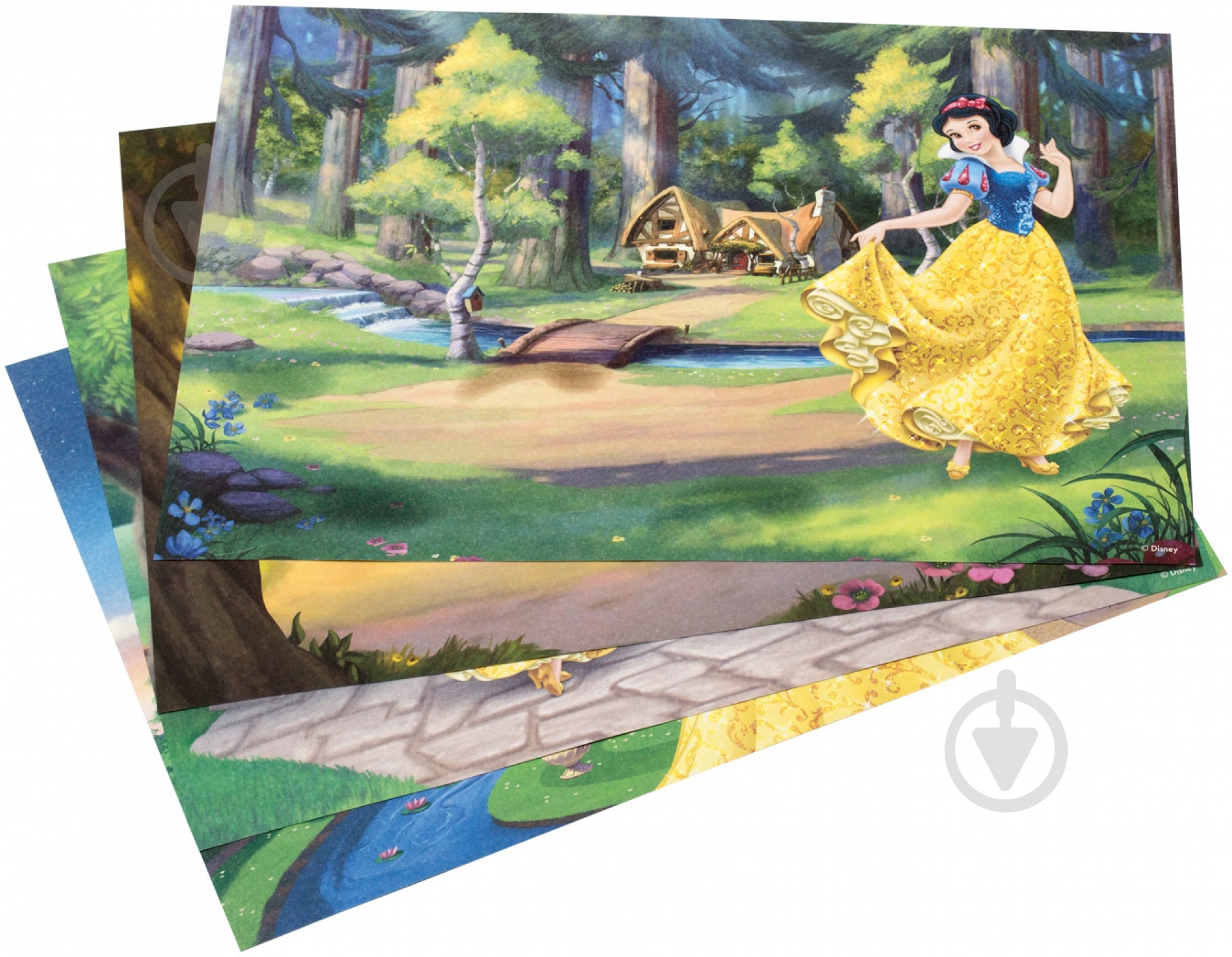 Книга Згола А.Б.  «Об`ємна аплікація Світ Білосніжки. Disney» 978-966-746-864-4 - фото 3