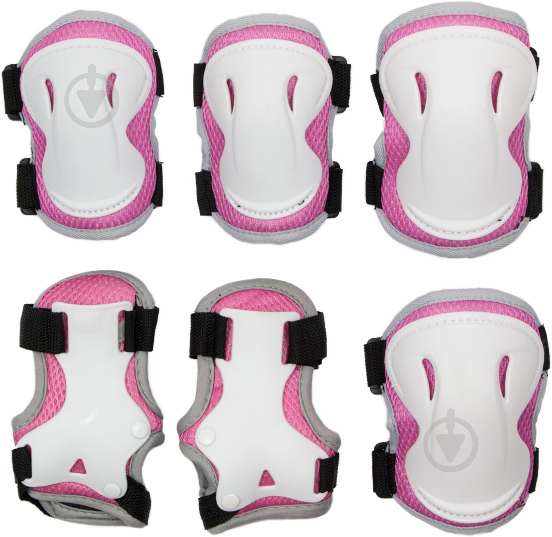 Набор защиты H121 р. S розовый - фото 1 Набор защиты H121 р. S розовый - фото 1