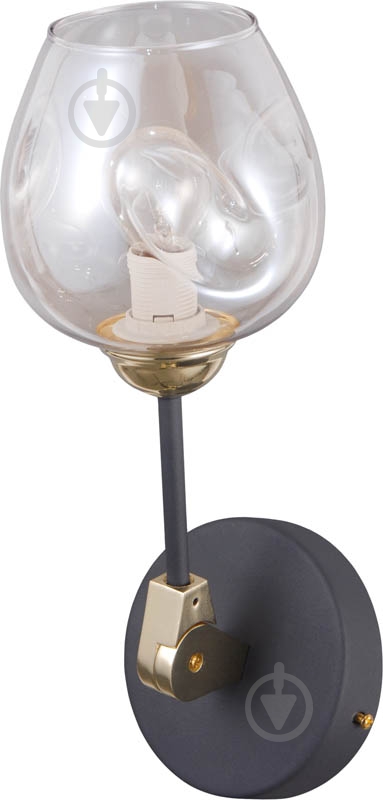 Бра Victoria Lighting Azoria/AP1 1x40 Вт E14 бронза/черный - фото 1