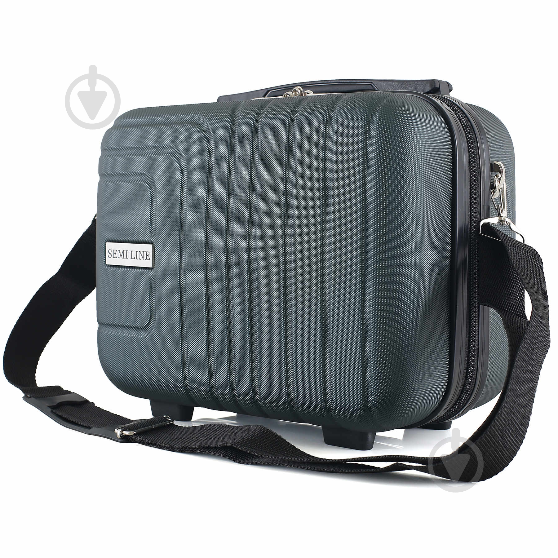 Б'юті-кейс SEMI LINE T5761-1 18 л синьо-зелений 18 л Petrol (T5761-1) - фото 1 Б'юті-кейс SEMI LINE T5761-1 18 л синьо-зелений 18 л Petrol (T5761-1) - фото 1