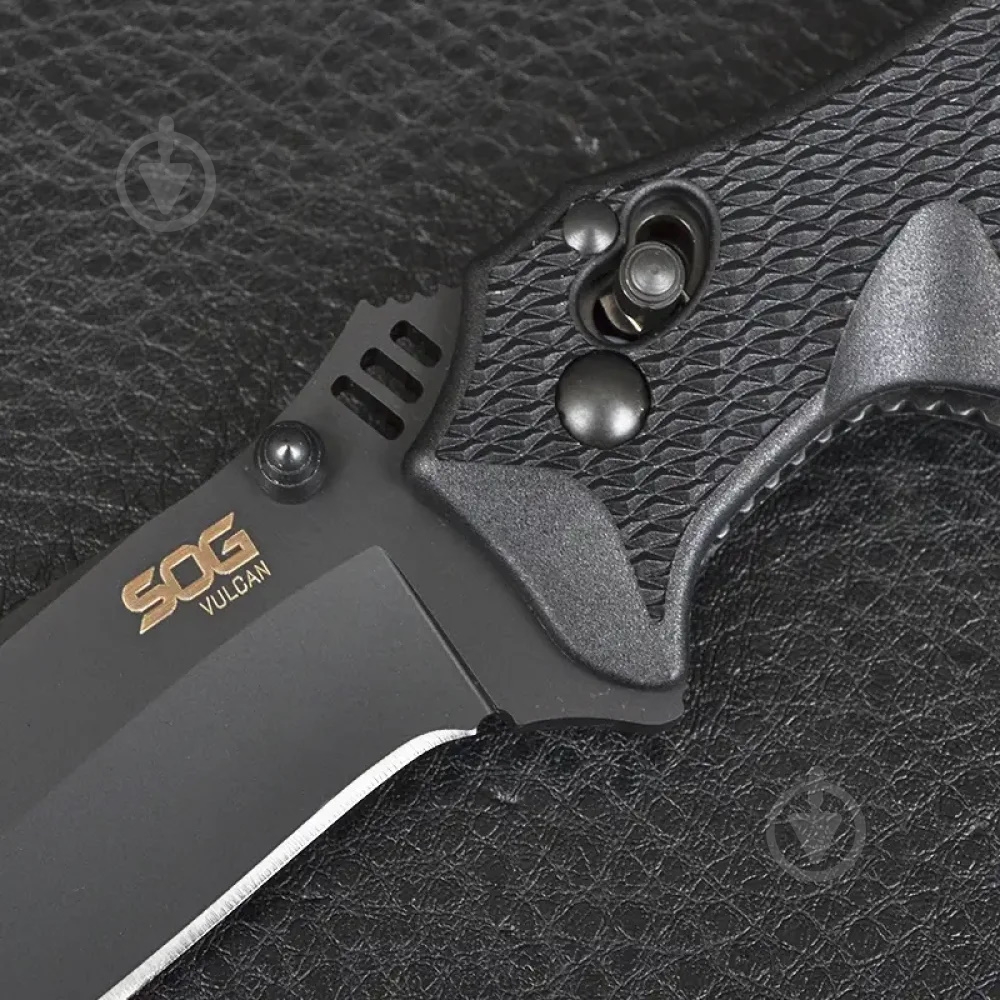 Нож SOG Vulcan Black TiNi VL-11 - фото 4