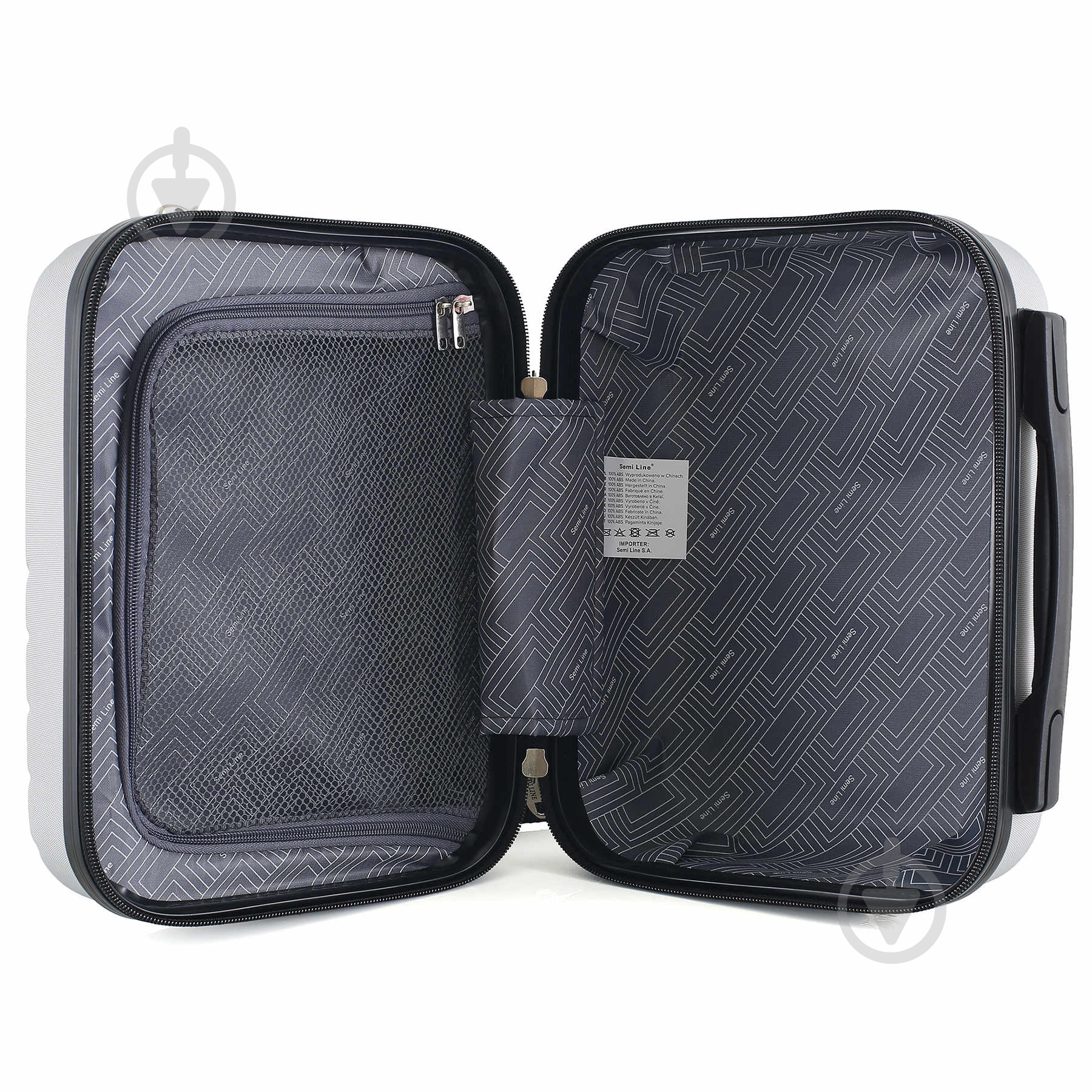 Б'юті-кейс SEMI LINE T5762-1 15 л 671 Світло-сіра 18 Light Grey (T5762-1) - фото 4 Б'юті-кейс SEMI LINE T5762-1 15 л 671 Світло-сіра 18 Light Grey (T5762-1) - фото 4