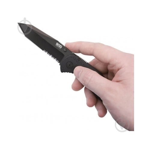 Нож SOG Aegis Black TiNi AE02-CP - фото 3