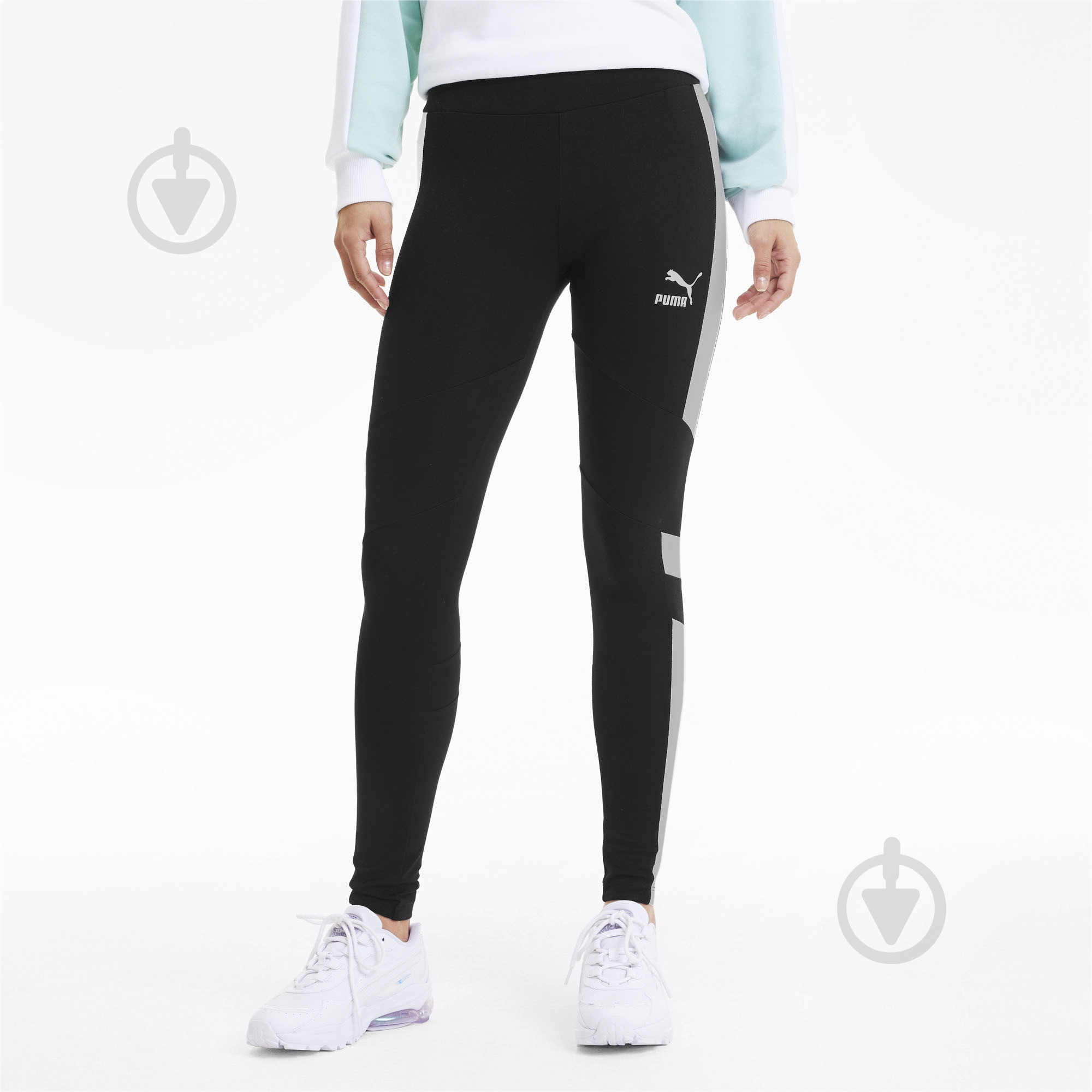 Лосины Puma TFS Legging 59629201 р.S черный - фото 1