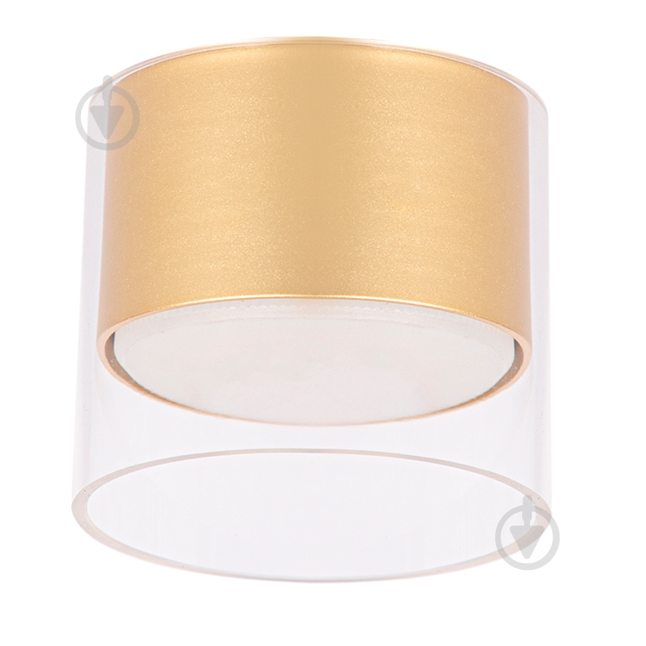 Светильник точечный Eurolamp LumiTube GX53 золото LH-GX53(golden)C - фото 2