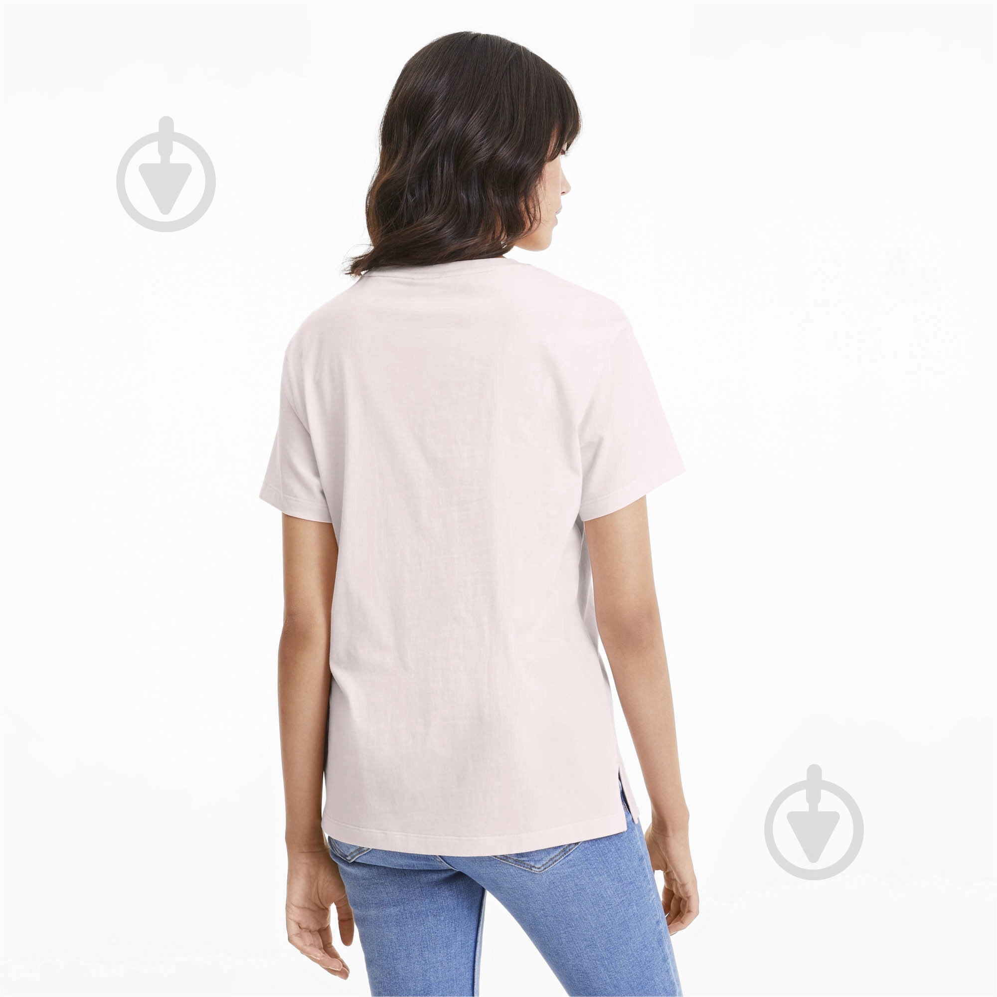 Футболка Puma Classics Logo Tee 59551487 р.S бежевый - фото 4