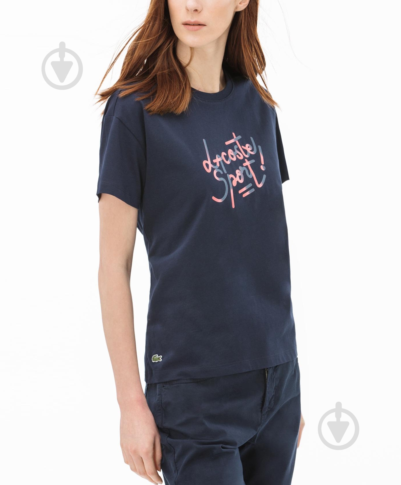 Футболка Lacoste TF34646WT р.34 серый - фото 3