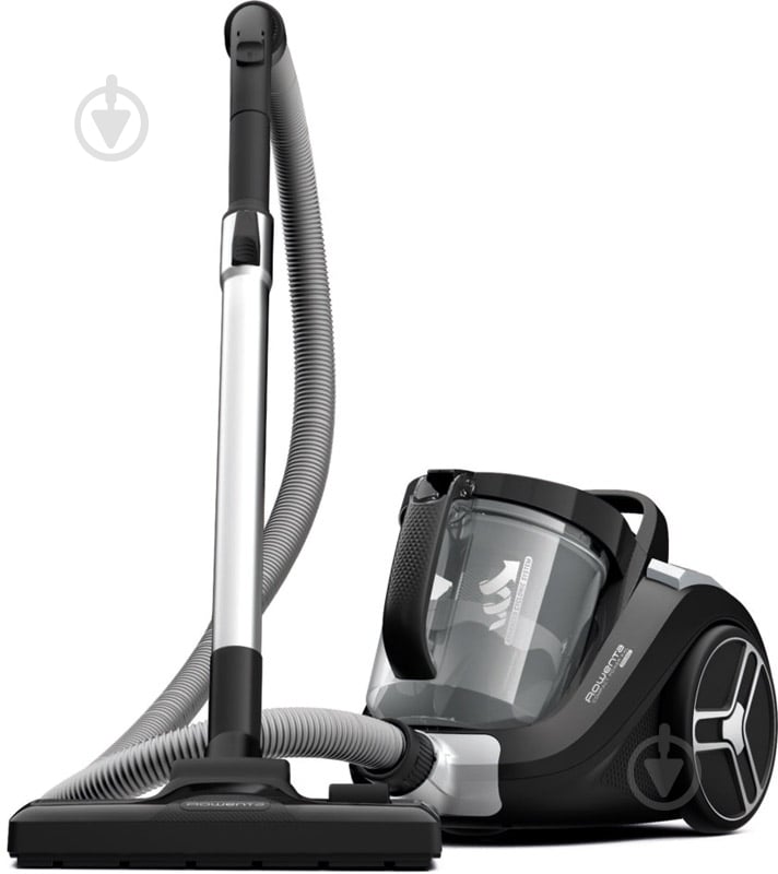 Пылесос Rowenta RO4825EA Compact Power XXL black - фото 2 Пылесос Rowenta RO4825EA Compact Power XXL black - фото 2