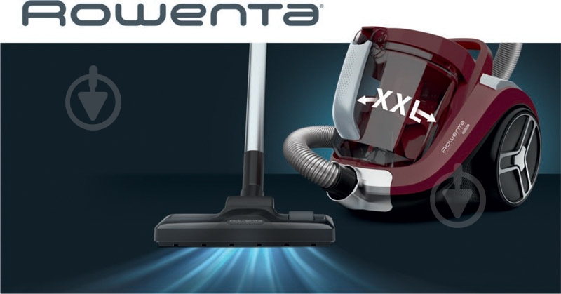 Пылесос Rowenta RO4873EA Compact Power XXL bordo - фото 9 Пылесос Rowenta RO4873EA Compact Power XXL bordo - фото 9