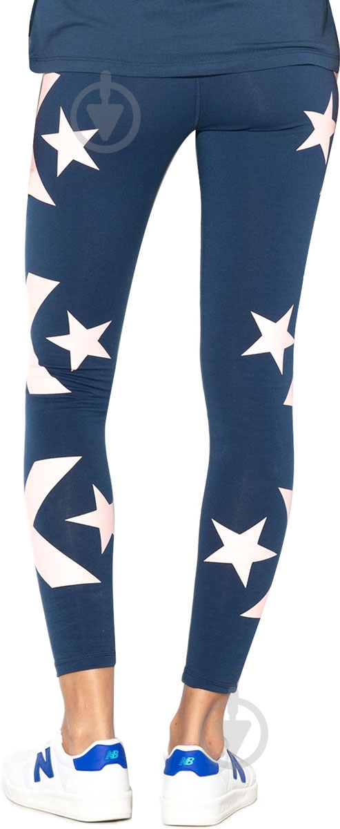 Лосины Converse Star_Chevron_Legging 10007117-426 р.S синий - фото 3