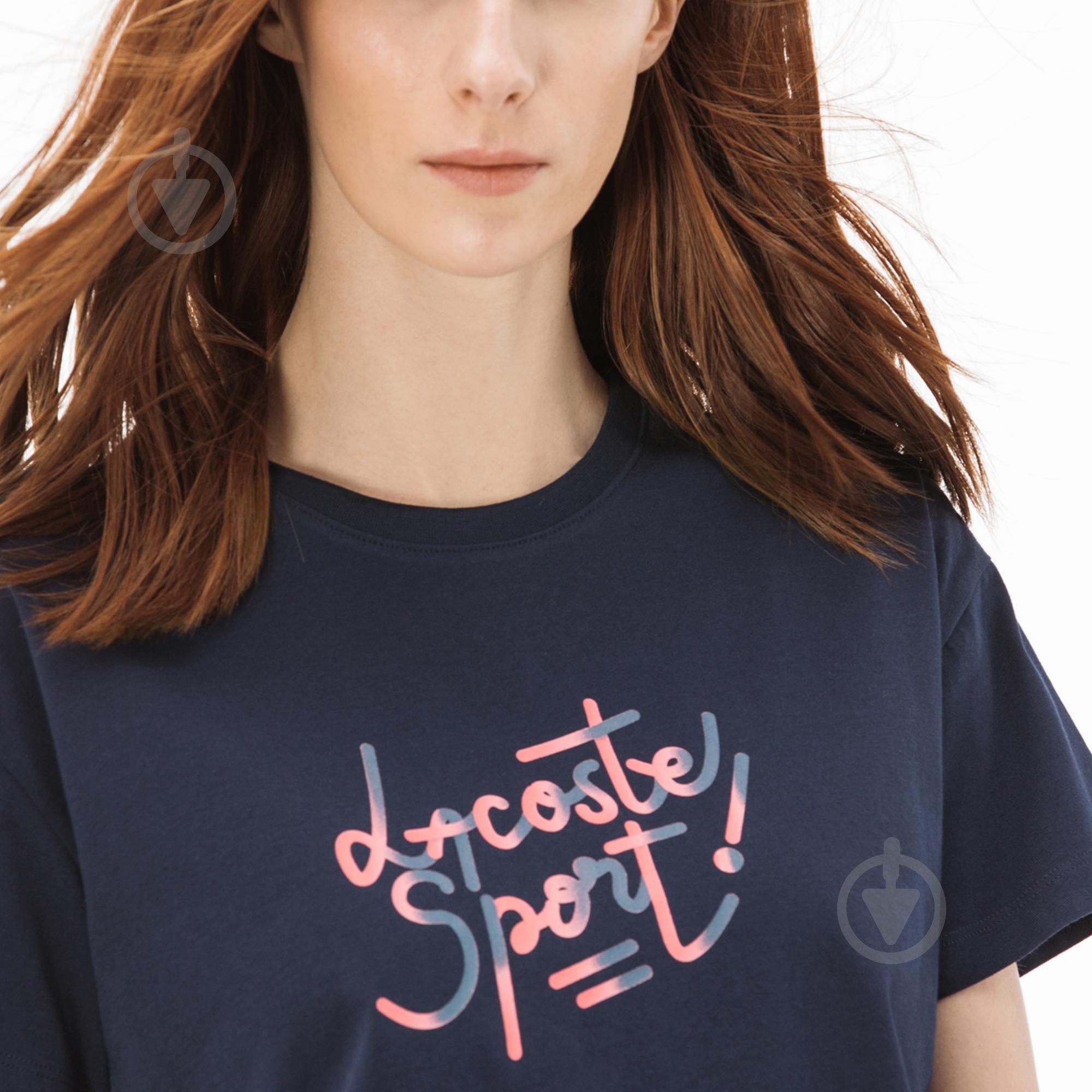 Футболка Lacoste TF34646WT р.42 серый - фото 2 Футболка Lacoste TF34646WT р.42 серый - фото 2