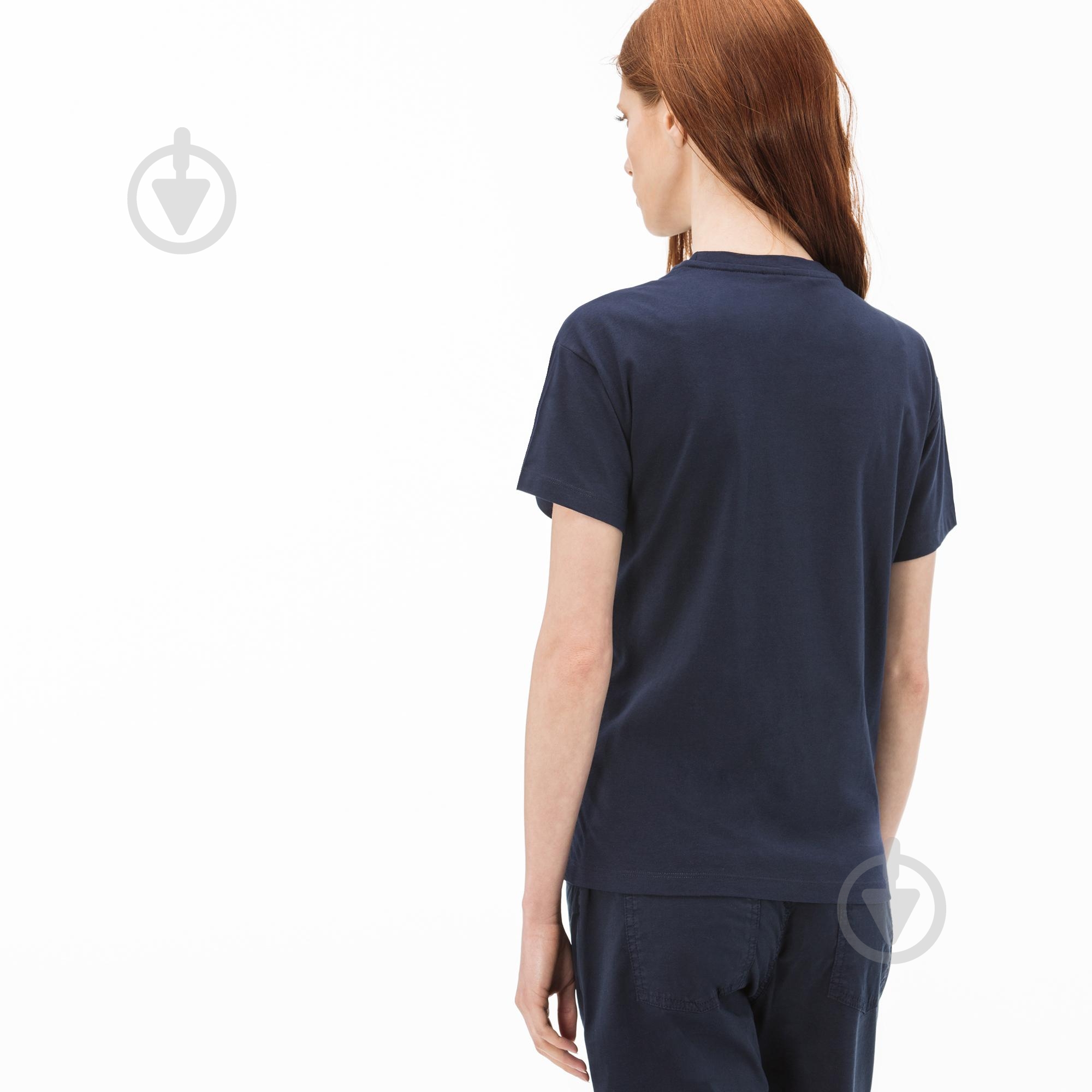 Футболка Lacoste TF34646WT р.42 серый - фото 4 Футболка Lacoste TF34646WT р.42 серый - фото 4