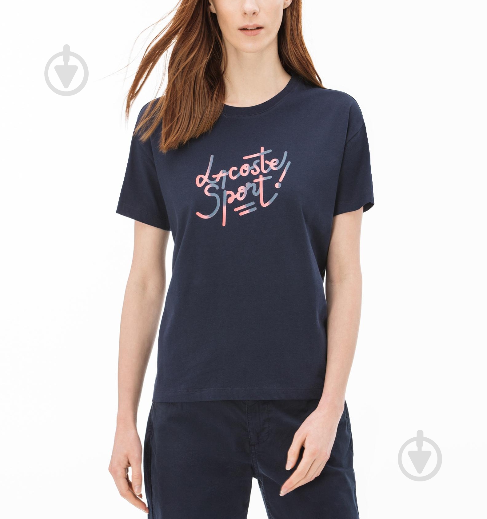 Футболка Lacoste TF34646WT р.44 серый - фото 1