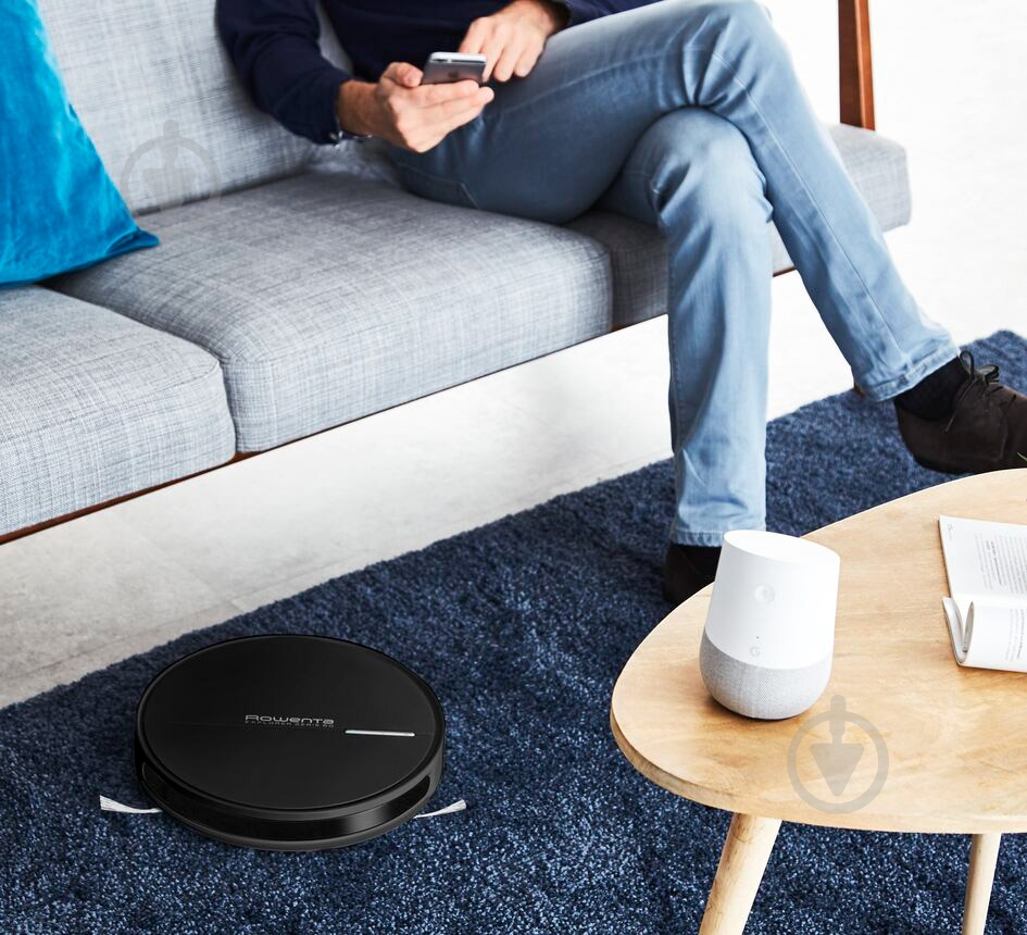Робот-пылесос Rowenta RR7455WH black - фото 8