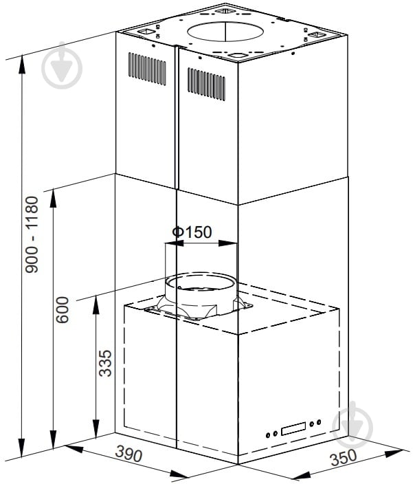 Вытяжка Gunter&Hauer ANGELA - фото 4 Вытяжка Gunter&Hauer ANGELA - фото 4