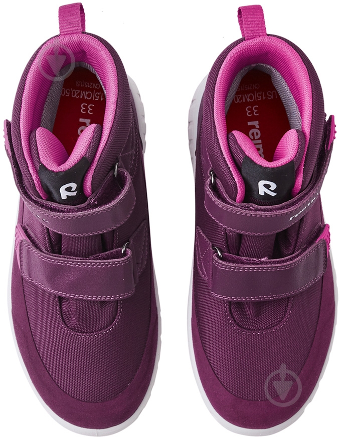 Ботинки детские Reima Reimatec Patter 2.0 р.24 темно-бордовый - фото 5 Ботинки детские Reima Reimatec Patter 2.0 р.24 темно-бордовый - фото 5