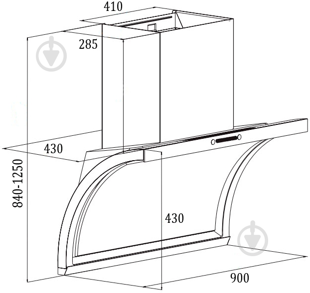Вытяжка Gunter&Hauer BELLA 90C - фото 7 Вытяжка Gunter&Hauer BELLA 90C - фото 7