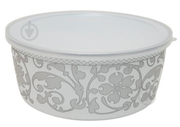 Лоток емальований Infinity Вензель 1,1 л - фото 1 Лоток емальований Infinity Вензель 1,1 л - фото 1