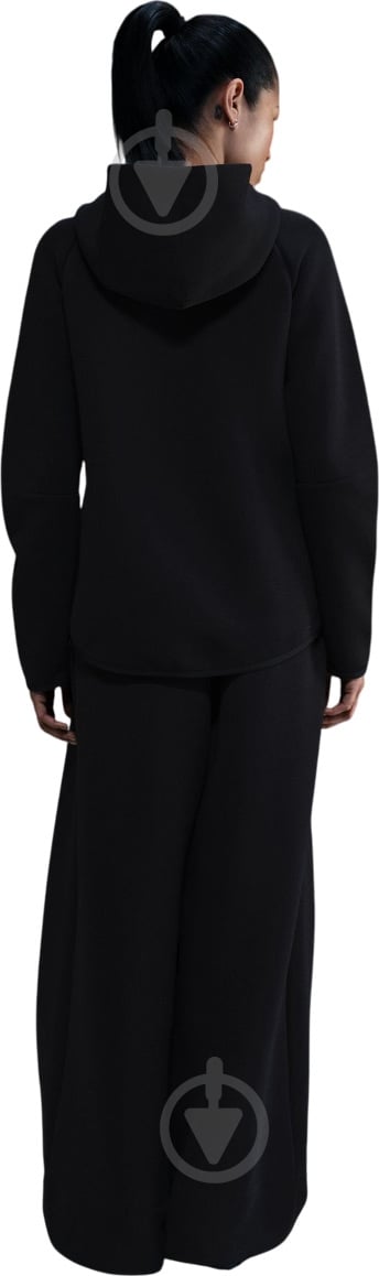 Джемпер Nike W NSW TCH FLC WR FZ HDY 2 HV6747-010 р.S чорний - фото 4 Джемпер Nike W NSW TCH FLC WR FZ HDY 2 HV6747-010 р.S чорний - фото 4