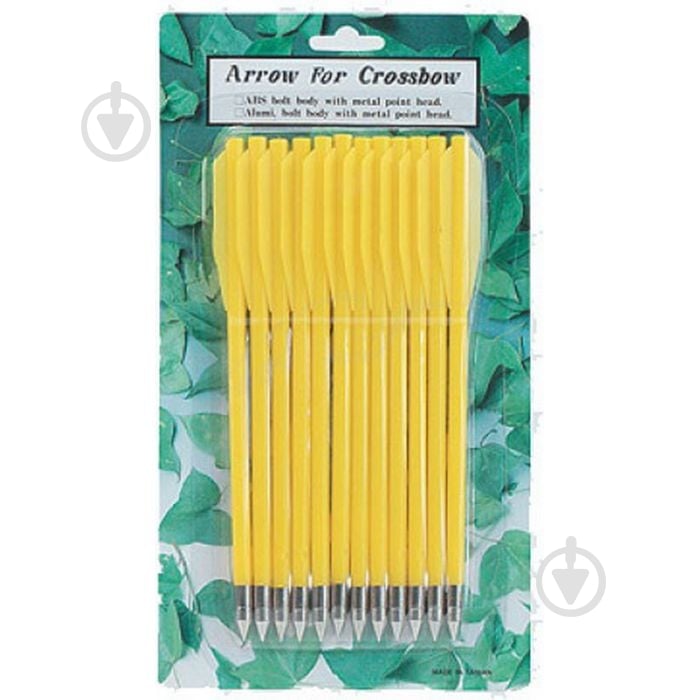 Стріла для пістолетного арбалета Man Kung MK-PL-Y, пластик, к:жовтий - фото 1 Стріла для пістолетного арбалета Man Kung MK-PL-Y, пластик, к:жовтий - фото 1
